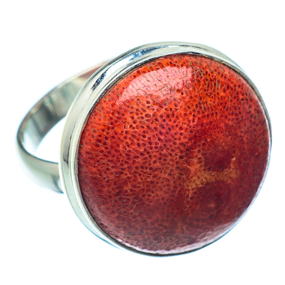Sponge Coral Rings handcrafted by Anasilvercos - RING37367