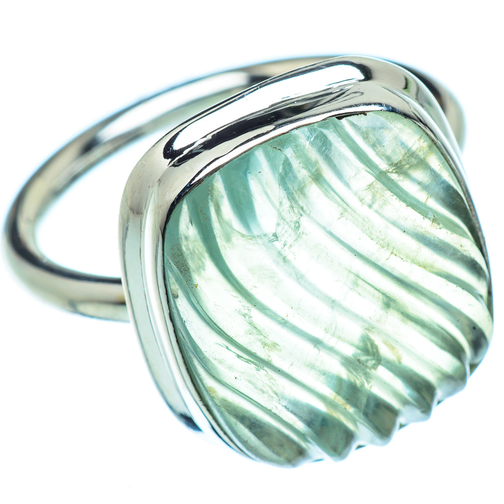 Prehnite Rings handcrafted by Anasilvercos - RING37397