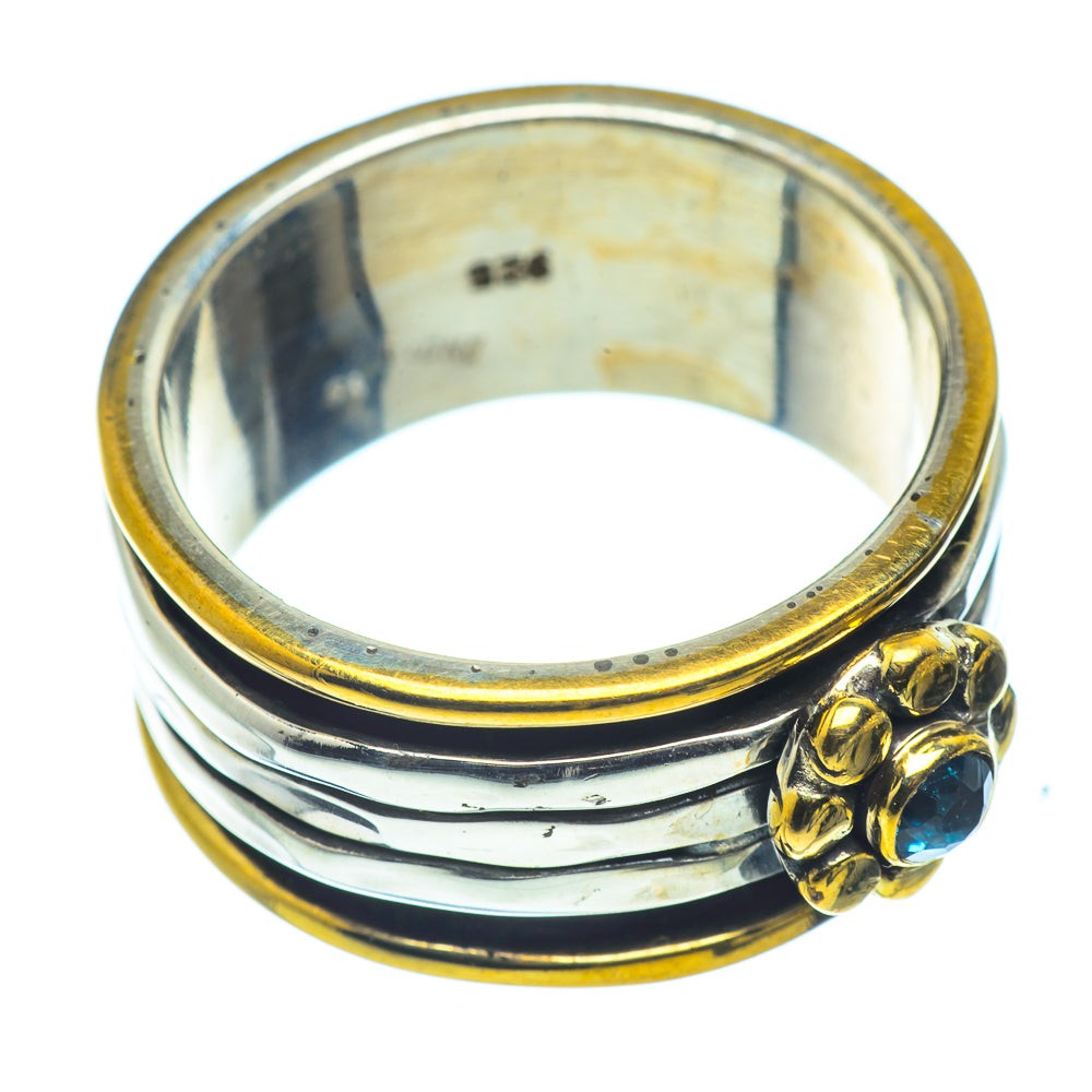 Blue Topaz Rings handcrafted by Anasilvercos - RING37503