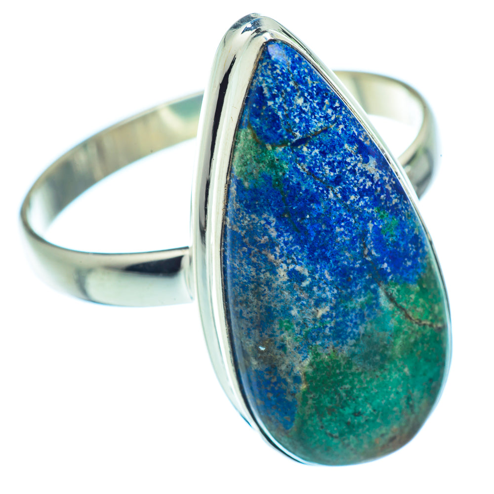 Azurite Rings handcrafted by Anasilvercos - RING37654