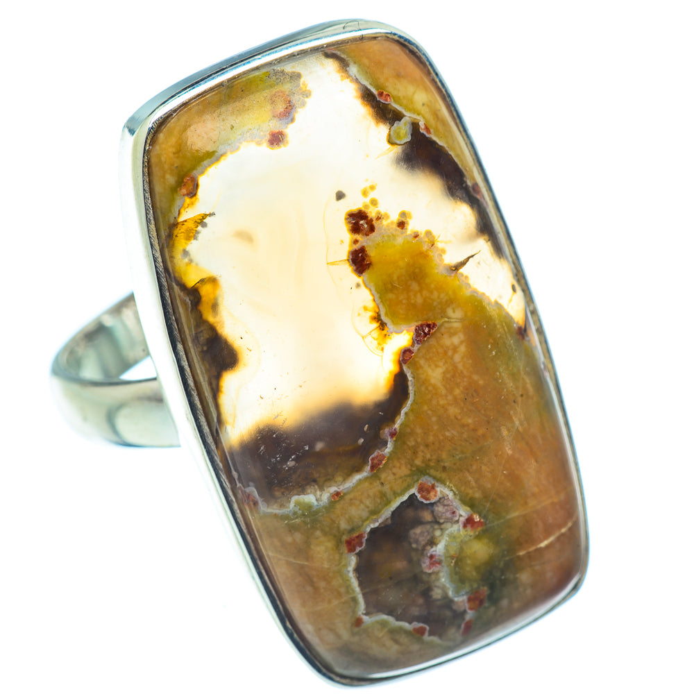 Rainforest Opal Rings handcrafted by Anasilvercos - RING37689