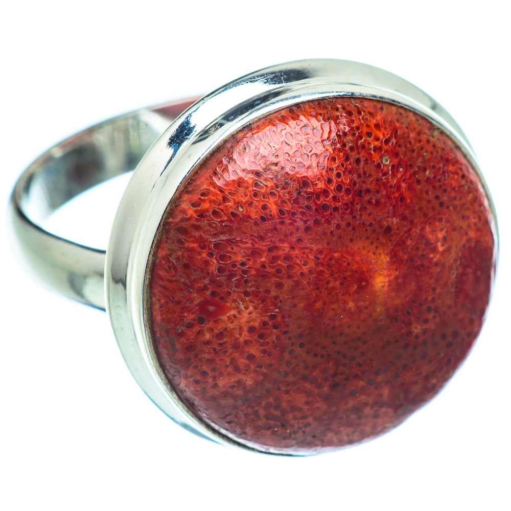 Sponge Coral Rings handcrafted by Anasilvercos - RING37848