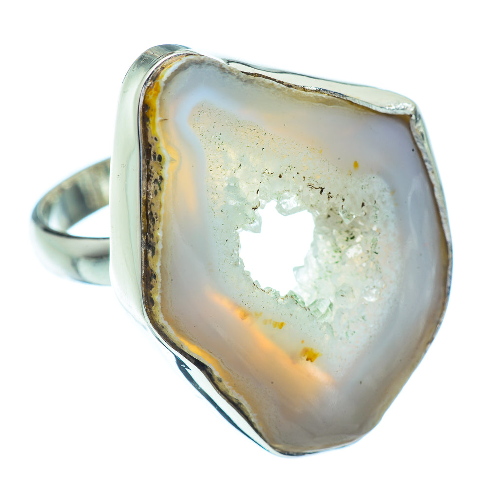 Occo Geode Slice Rings handcrafted by Anasilvercos - RING38010