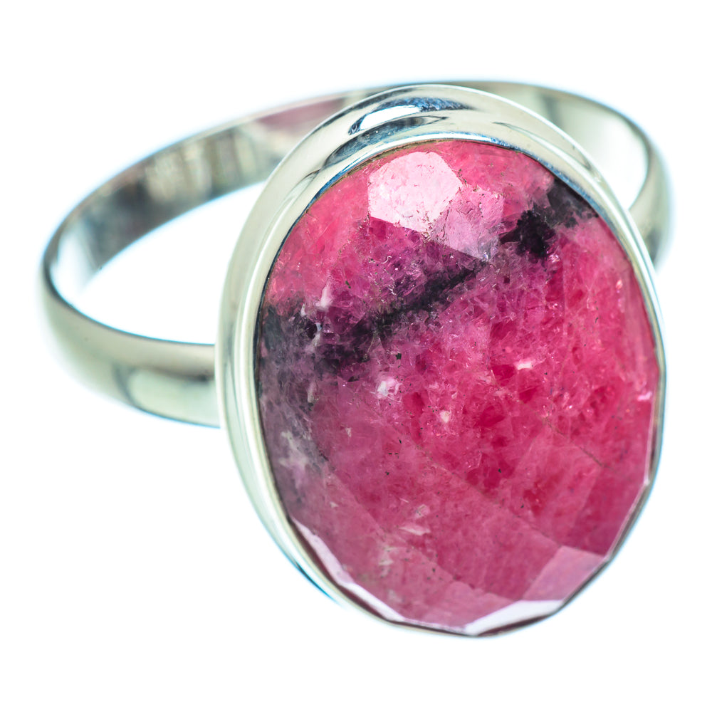 Rhodonite Rings handcrafted by Anasilvercos - RING38167