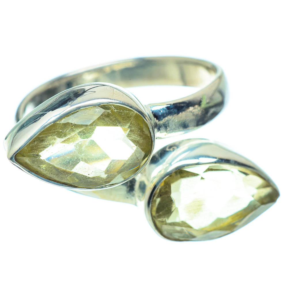 Lemon Quartz Rings handcrafted by Anasilvercos - RING38582