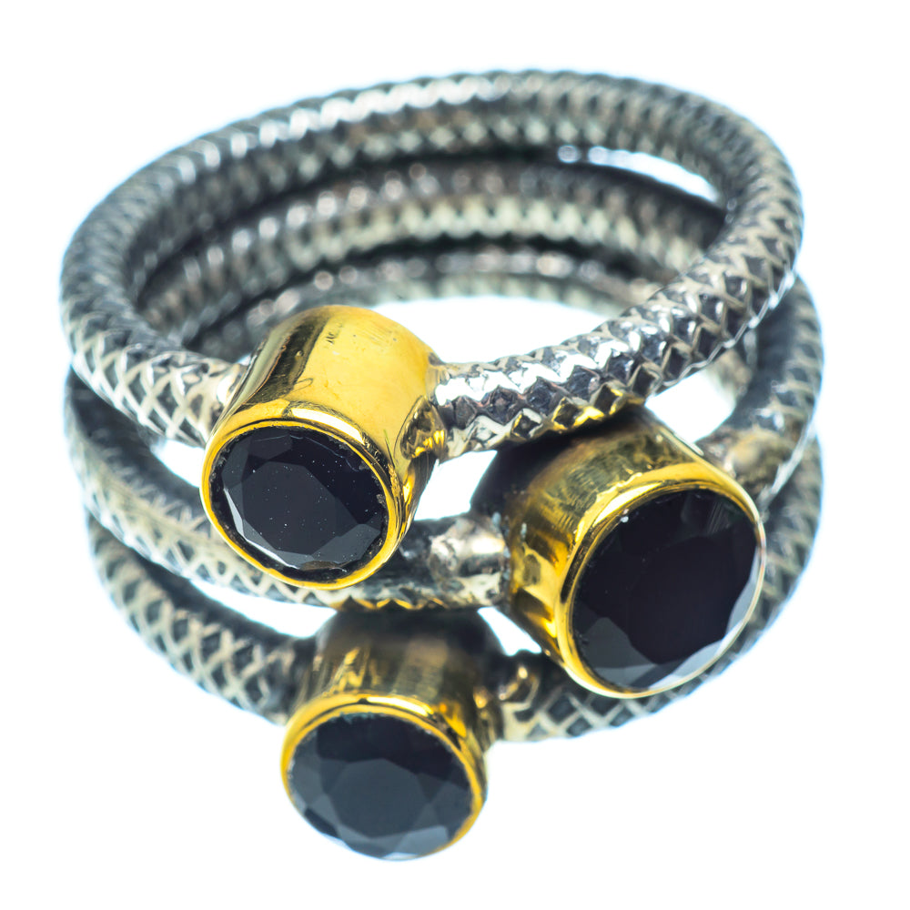 Black Onyx Rings handcrafted by Anasilvercos - RING38645