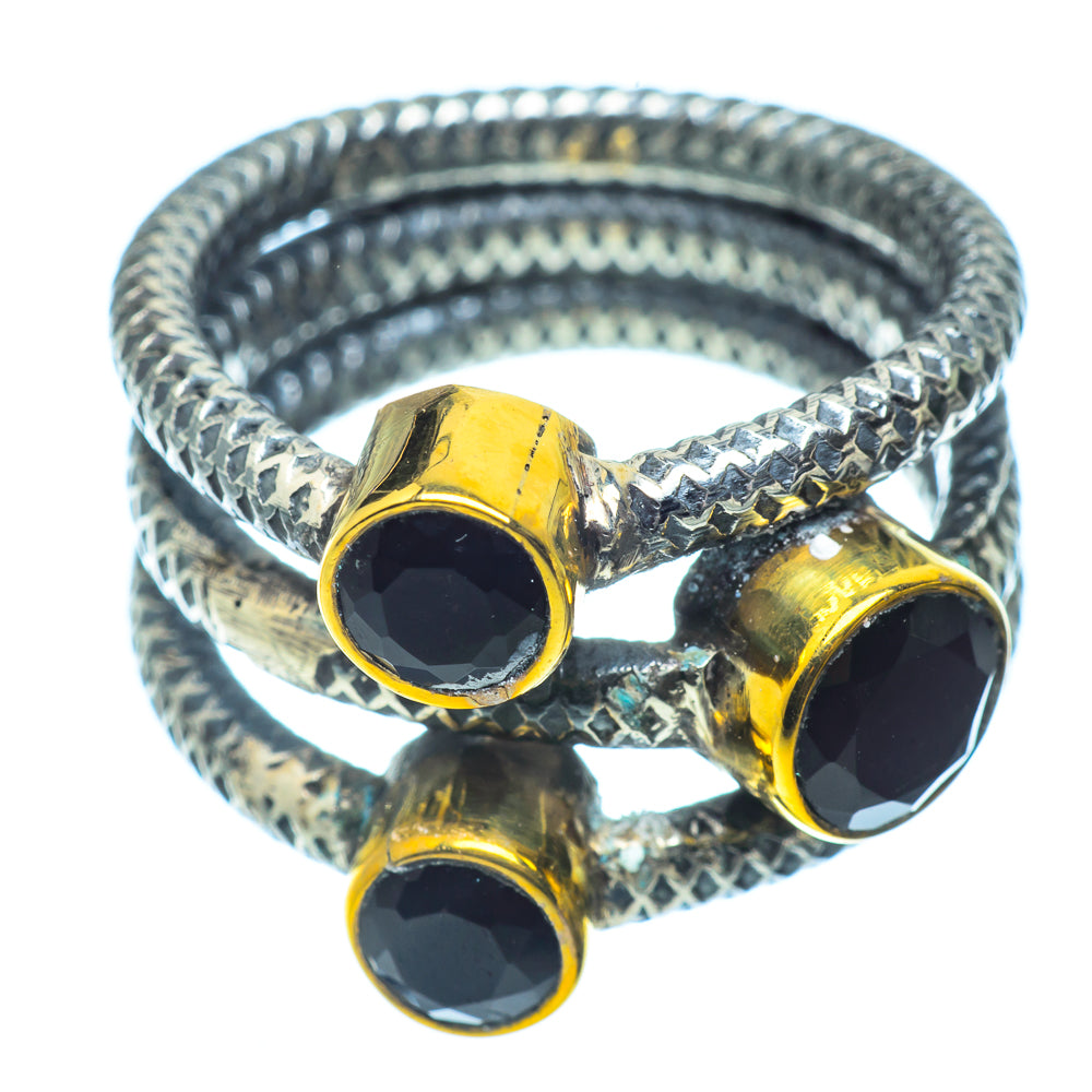 Black Onyx Rings handcrafted by Anasilvercos - RING38677