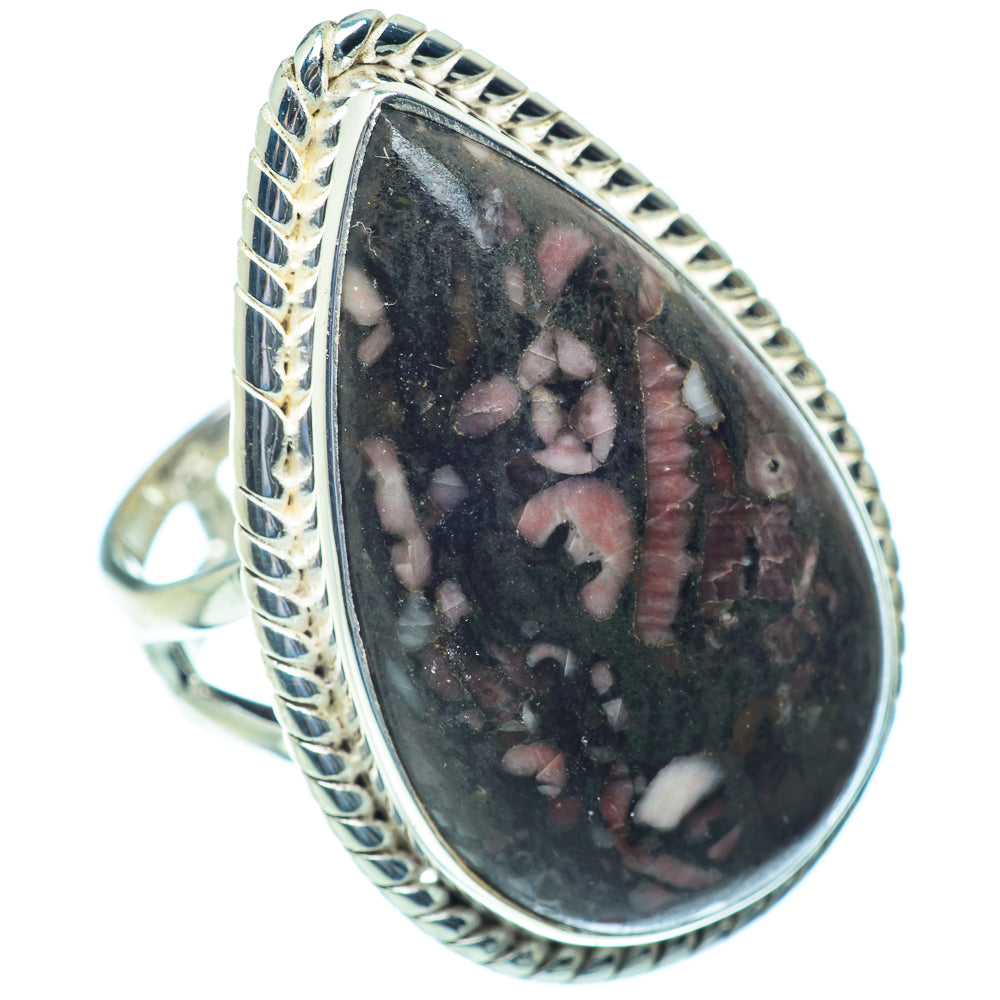 Crinoid Fossil Rings handcrafted by Anasilvercos - RING38775