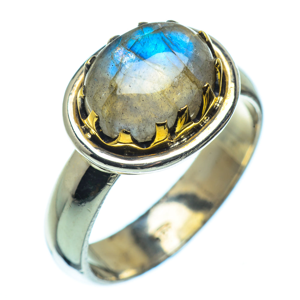 Labradorite Rings handcrafted by Anasilvercos - RING39190