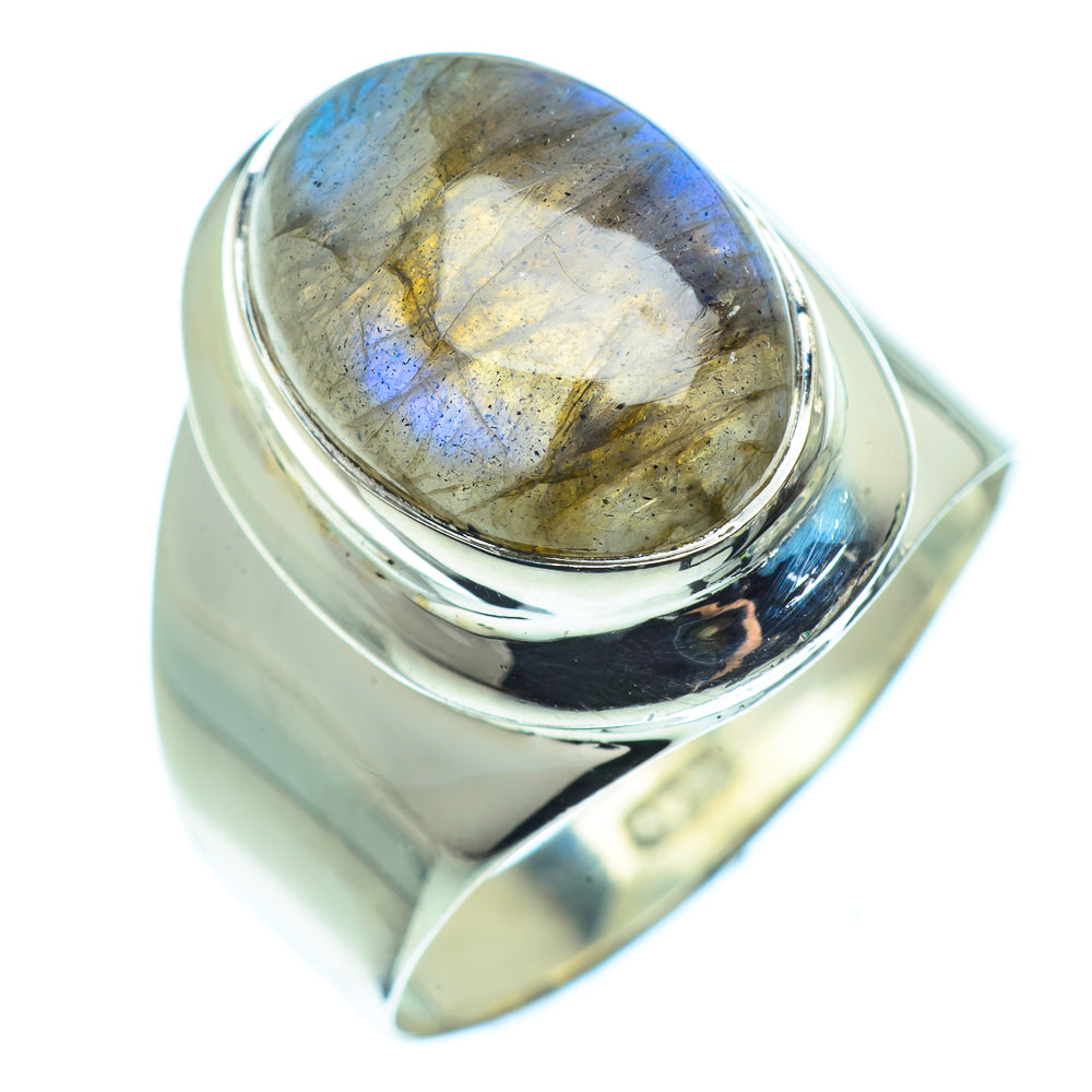 Labradorite Rings handcrafted by Anasilvercos - RING39207