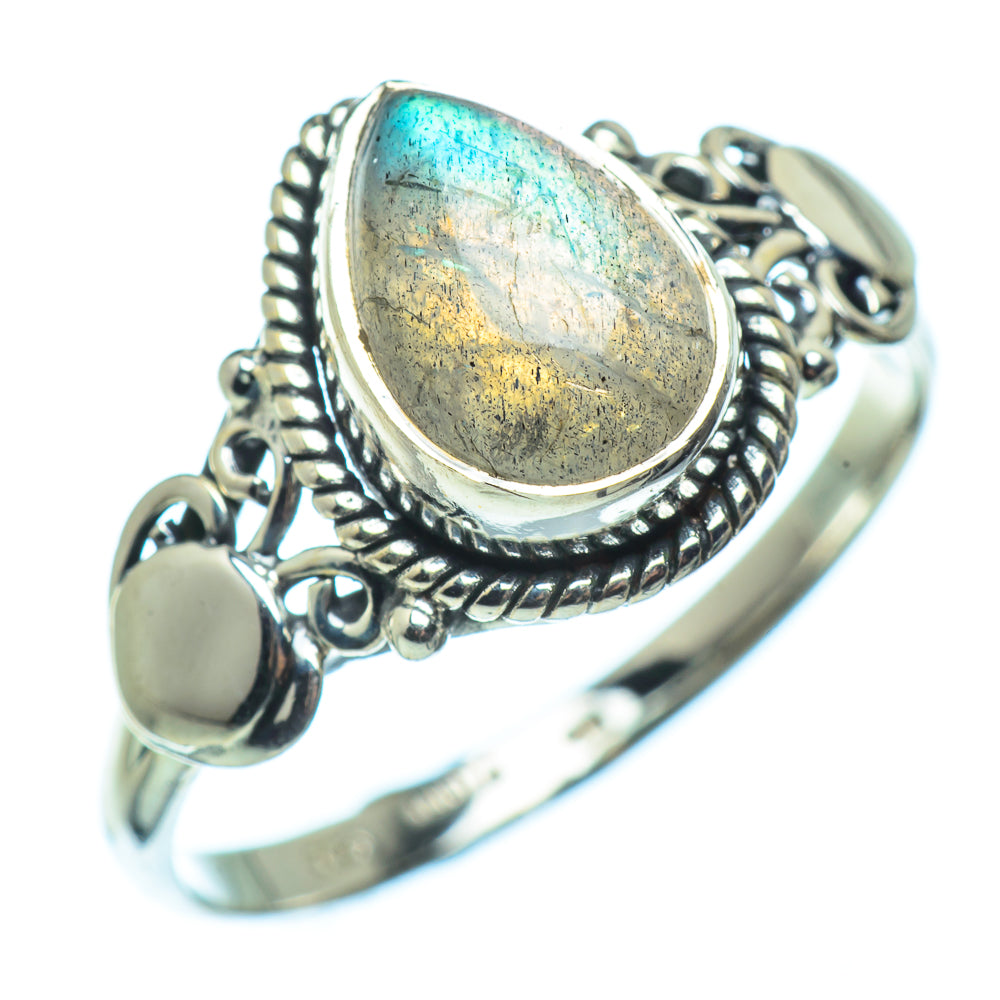 Labradorite Rings handcrafted by Anasilvercos - RING39375