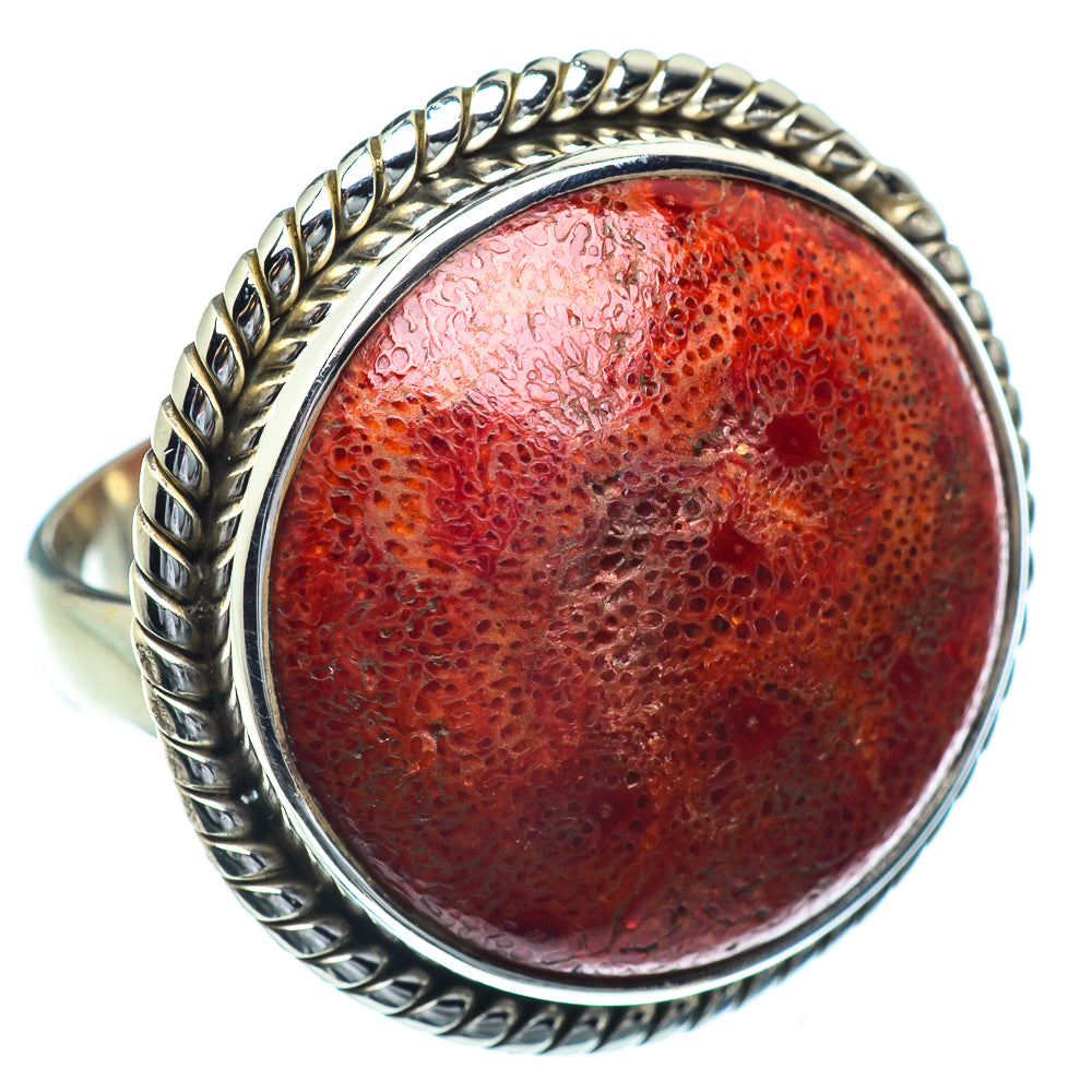 Sponge Coral Rings handcrafted by Anasilvercos - RING39584