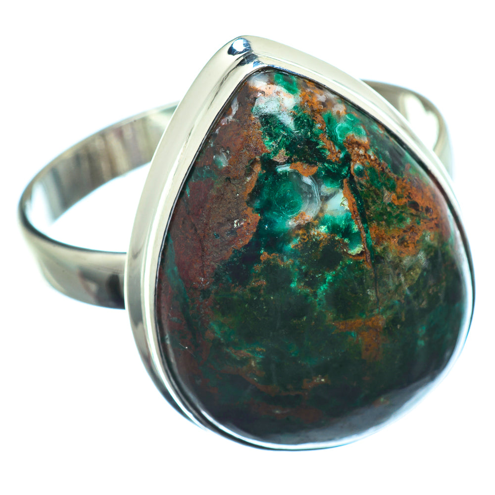 Chrysocolla Rings handcrafted by Anasilvercos - RING39671