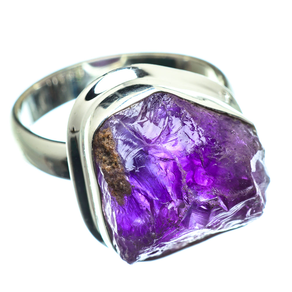 Amethyst Rings handcrafted by Anasilvercos - RING39709