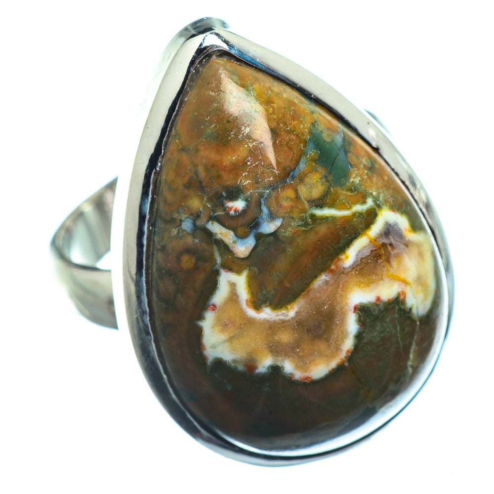 Rainforest Opal Rings handcrafted by Anasilvercos - RING39722