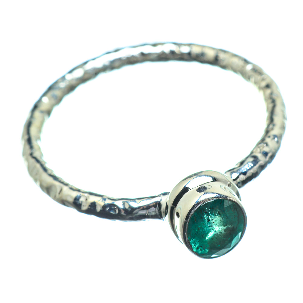 Zambian Emerald Rings handcrafted by Anasilvercos - RING39739