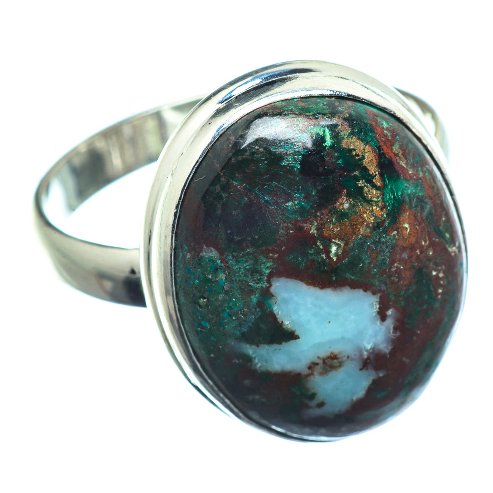 Chrysocolla Rings handcrafted by Anasilvercos - RING39764