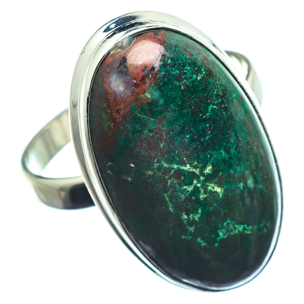 Chrysocolla Rings handcrafted by Anasilvercos - RING39883