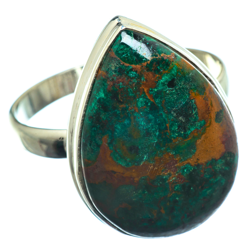 Chrysocolla Rings handcrafted by Anasilvercos - RING39919