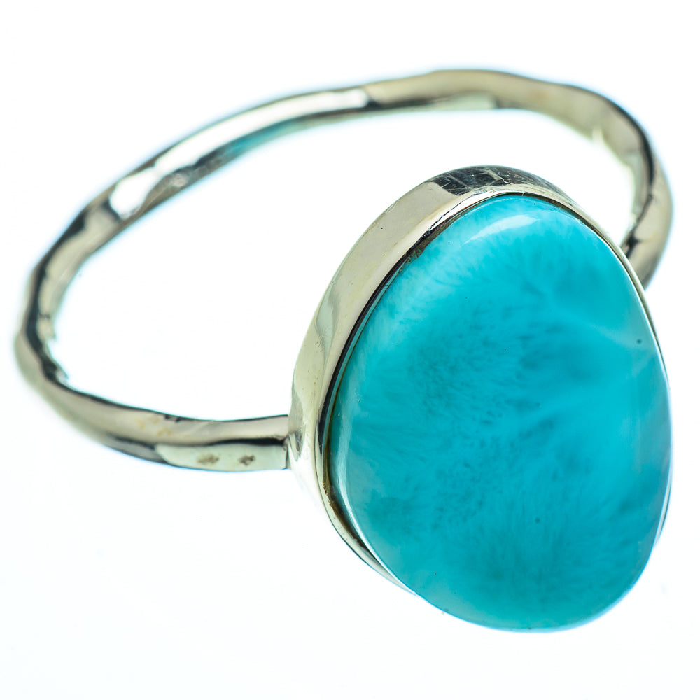 Larimar Rings handcrafted by Anasilvercos - RING39982