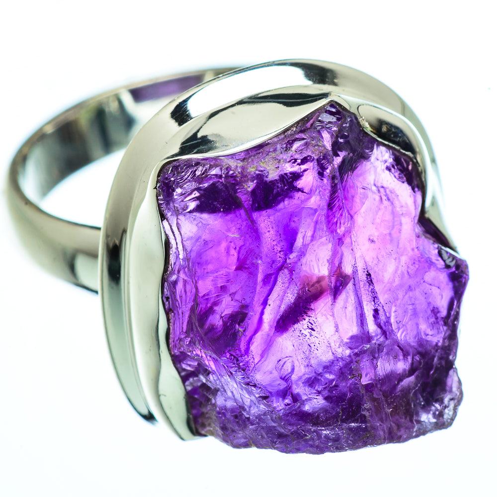 Amethyst Rings handcrafted by Anasilvercos - RING40028