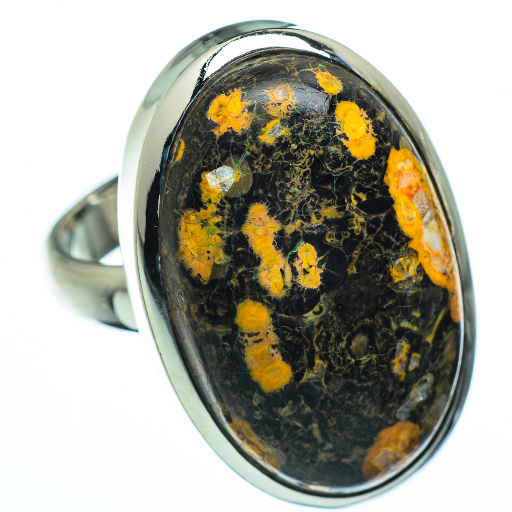 Poppy Jasper Rings handcrafted by Anasilvercos - RING40049