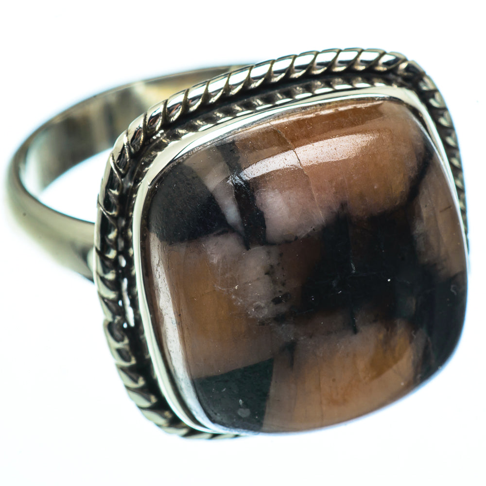 Chiastolite Rings handcrafted by Anasilvercos - RING40103