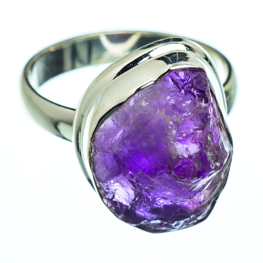 Amethyst Rings handcrafted by Anasilvercos - RING40182