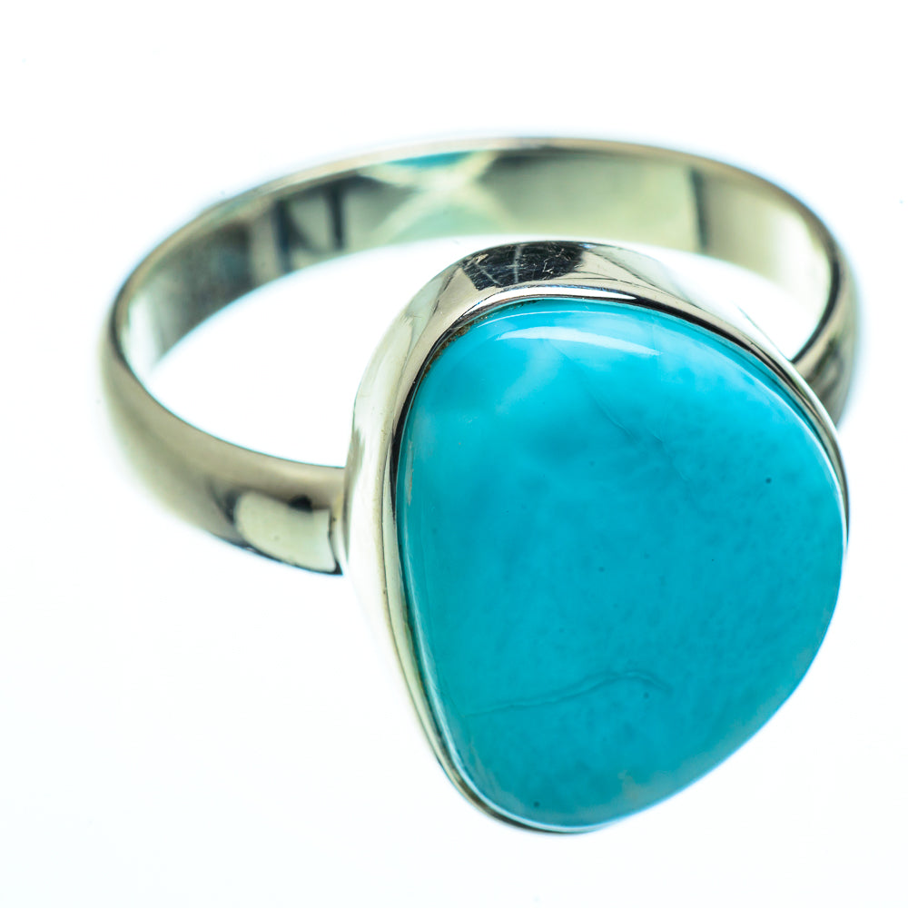 Larimar Rings handcrafted by Anasilvercos - RING40214