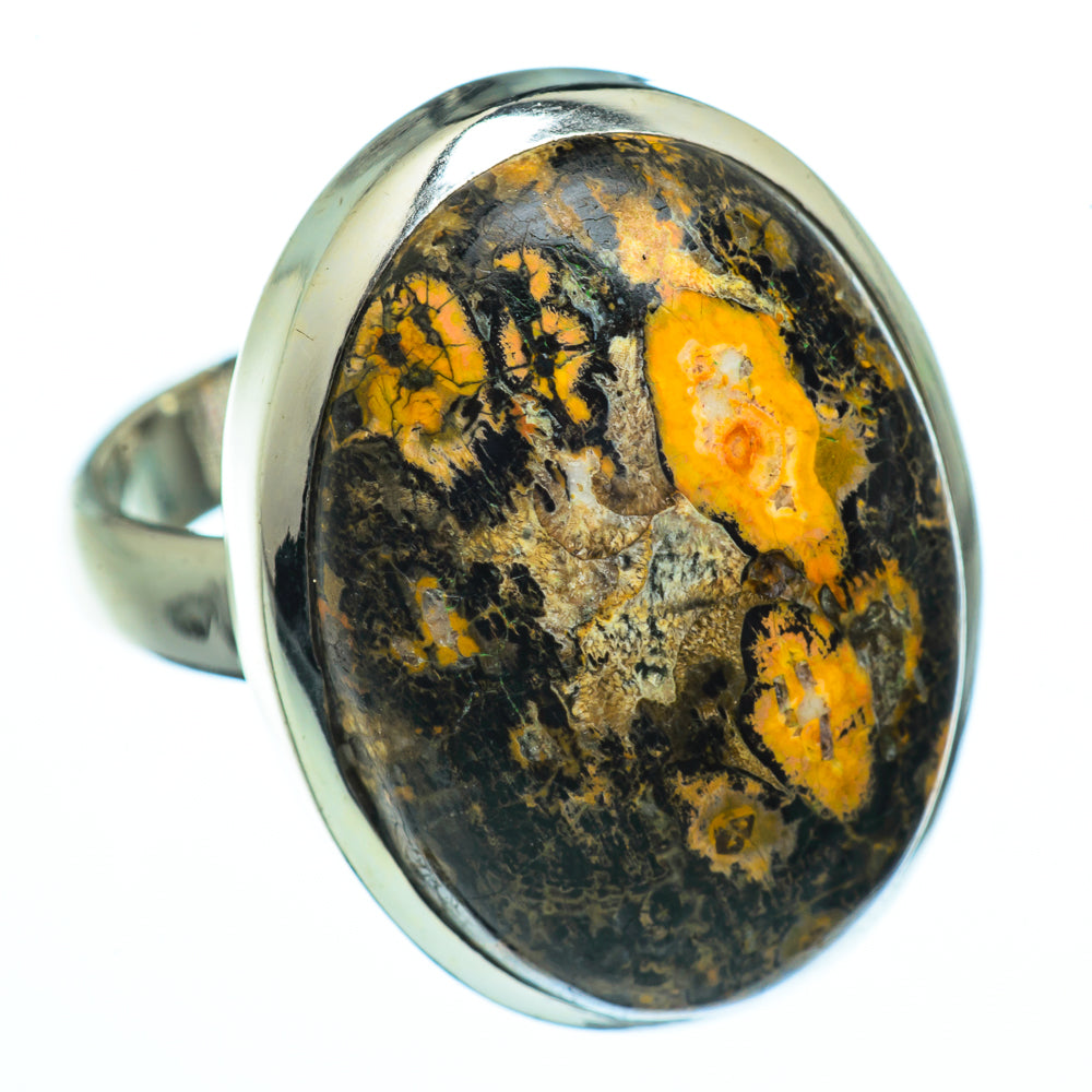 Poppy Jasper Rings handcrafted by Anasilvercos - RING40312