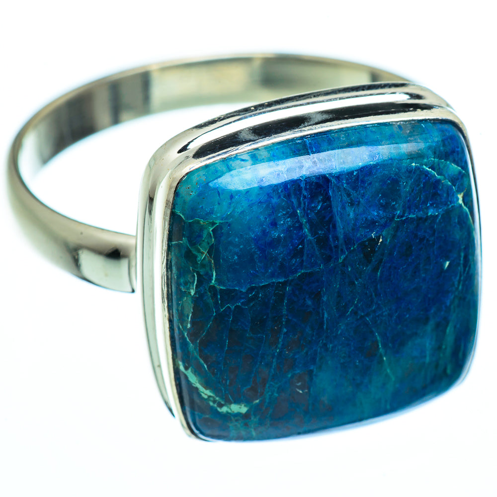 Chrysocolla Rings handcrafted by Anasilvercos - RING40324