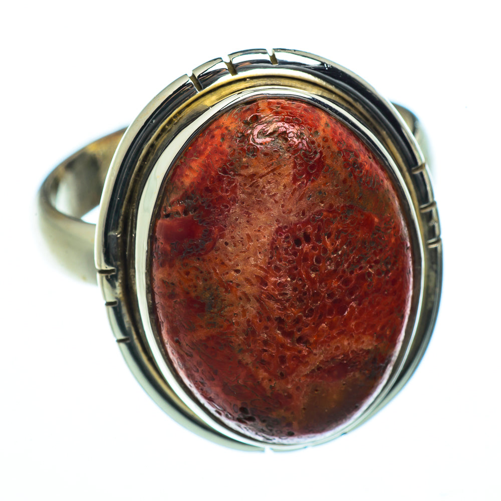 Sponge Coral Rings handcrafted by Anasilvercos - RING40425
