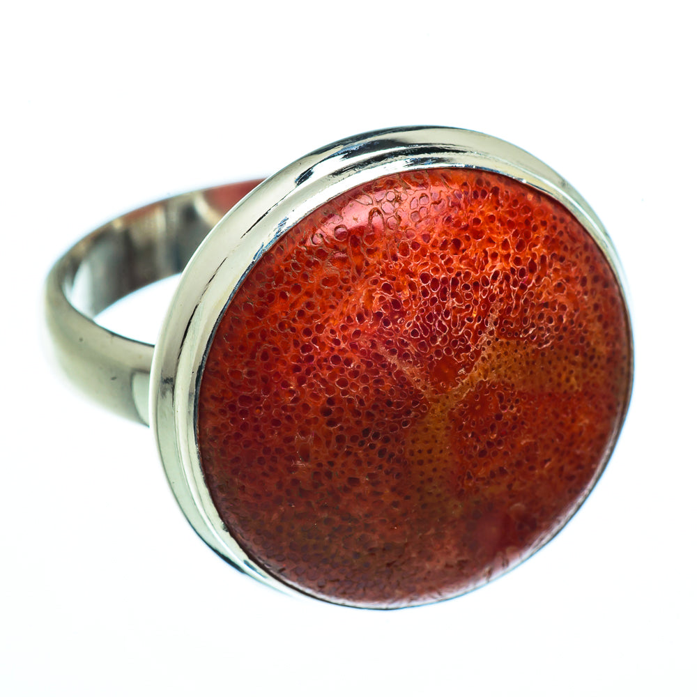 Sponge Coral Rings handcrafted by Anasilvercos - RING40459