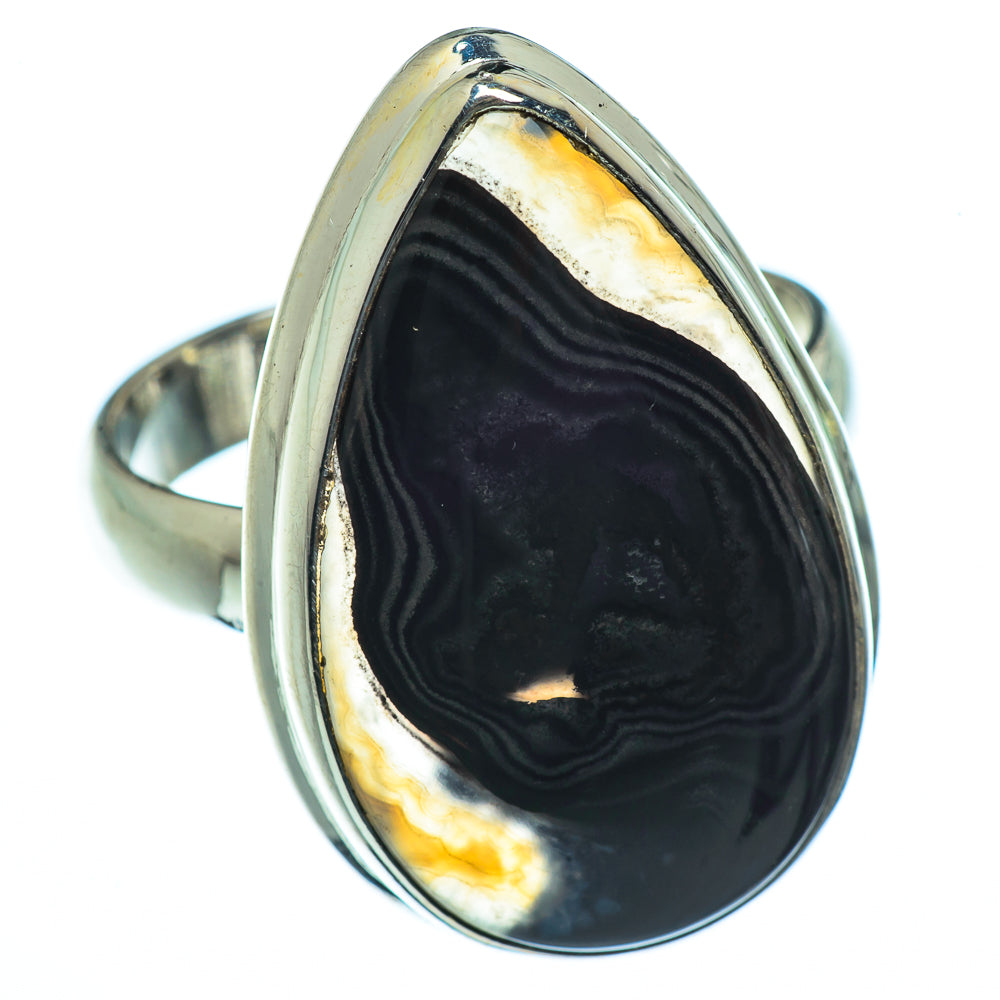 Psilomelane Rings handcrafted by Anasilvercos - RING40466