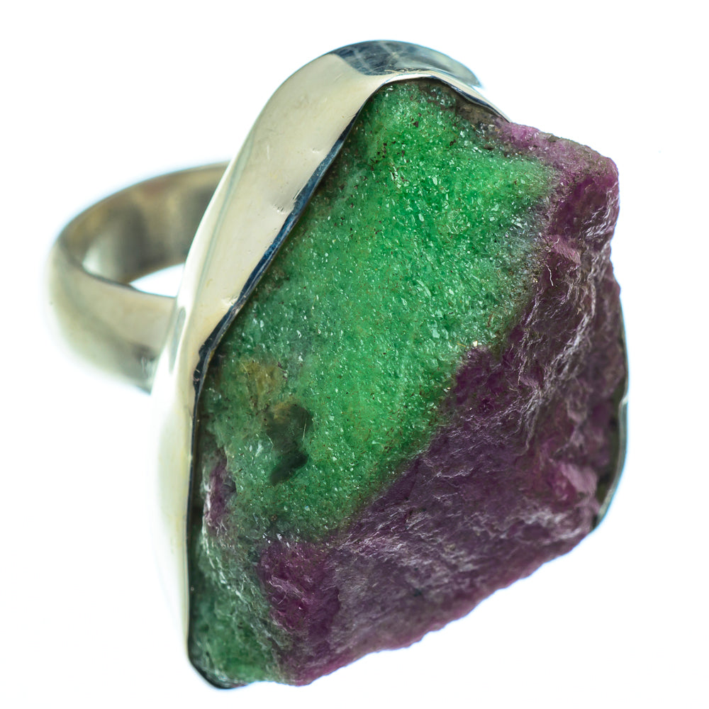 Ruby Zoisite Rings handcrafted by Anasilvercos - RING40471