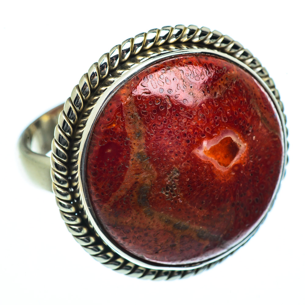 Sponge Coral Rings handcrafted by Anasilvercos - RING40489