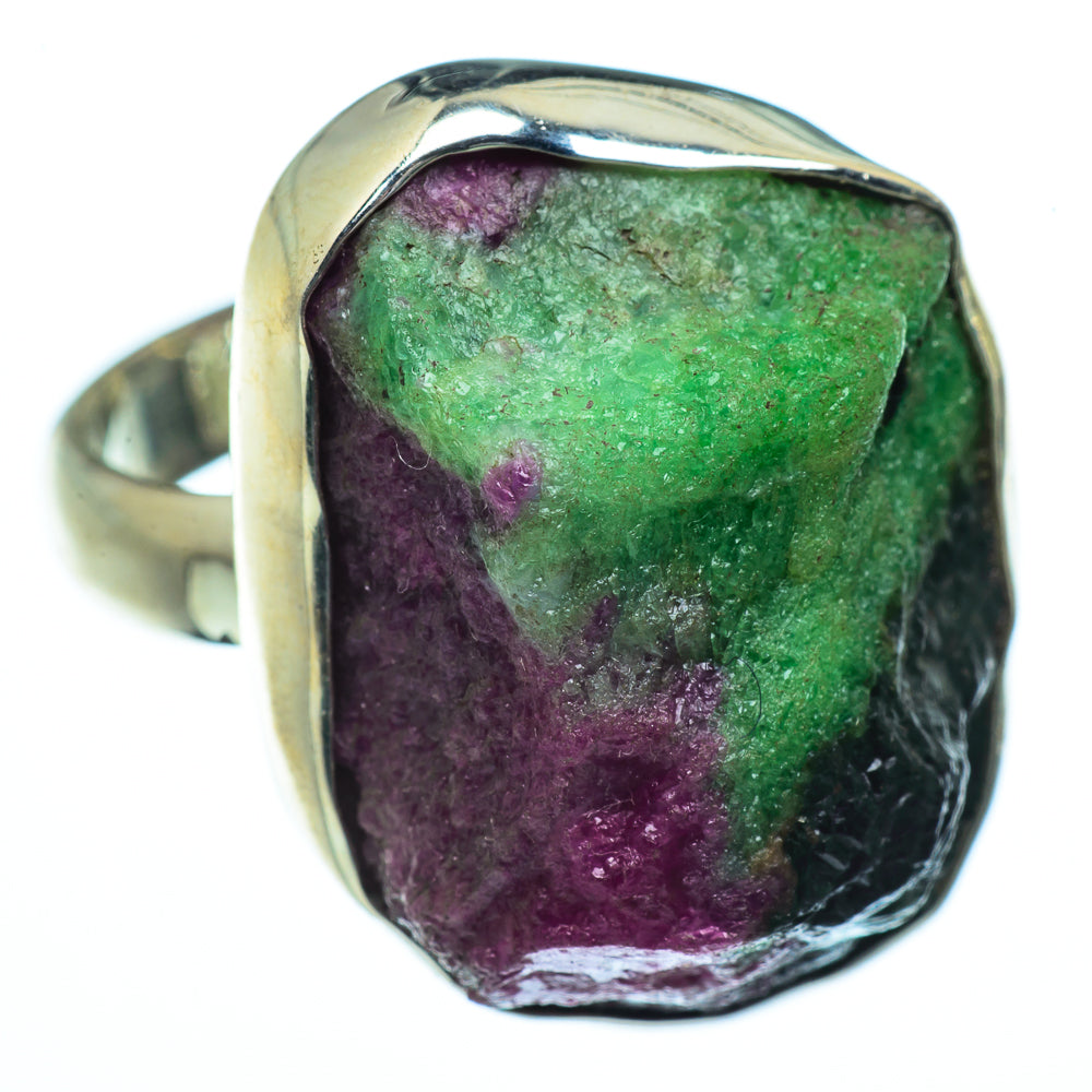 Ruby Zoisite Rings handcrafted by Anasilvercos - RING40502