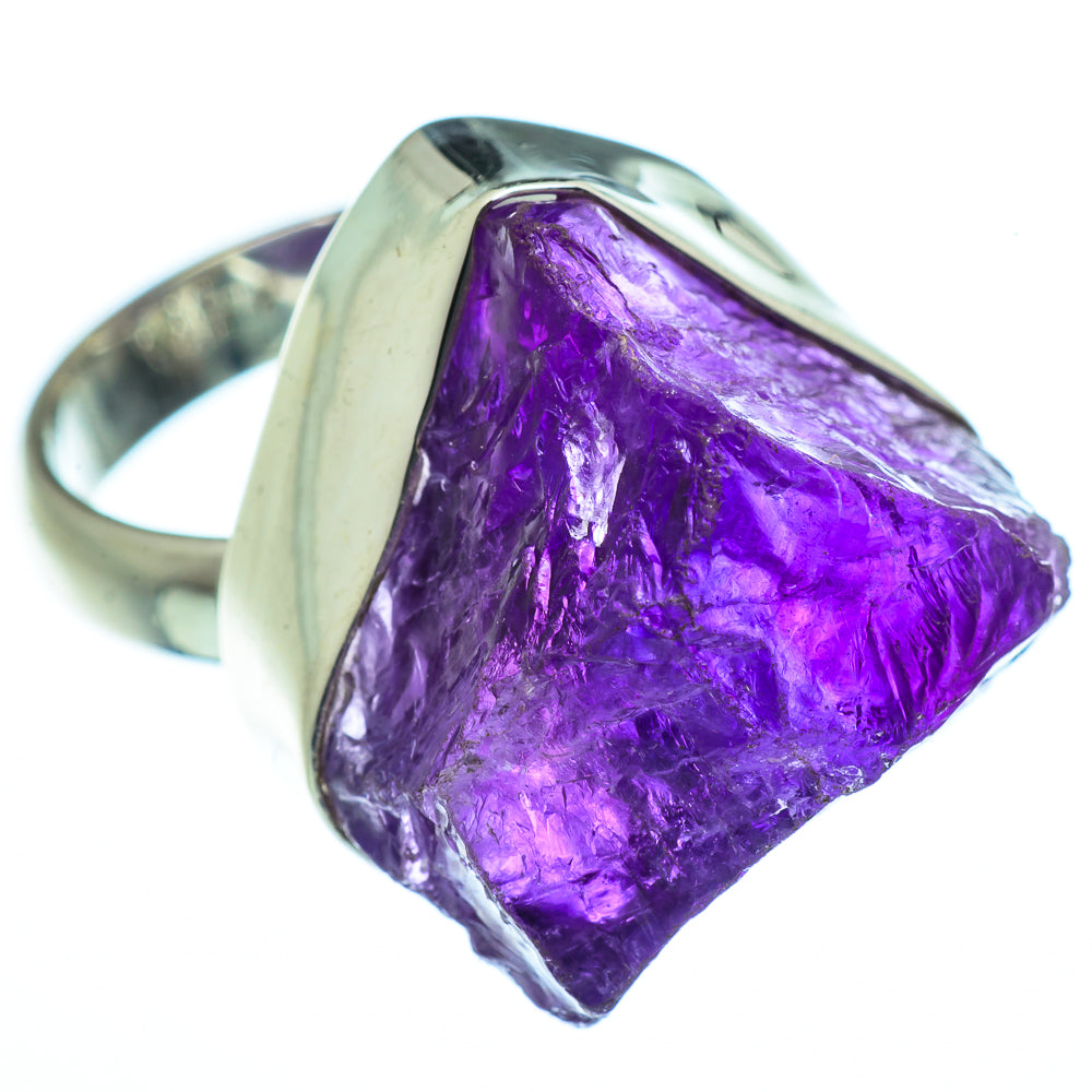 Amethyst Rings handcrafted by Anasilvercos - RING40523