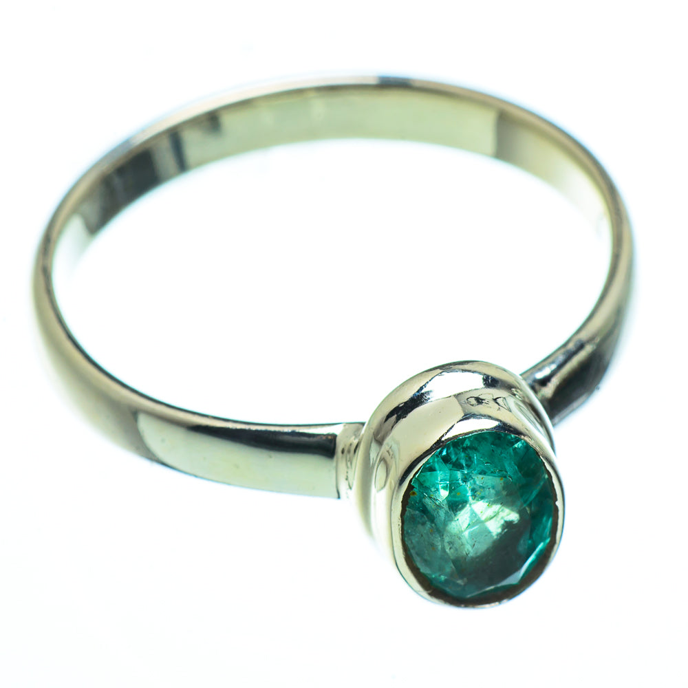 Zambian Emerald Rings handcrafted by Anasilvercos - RING40541