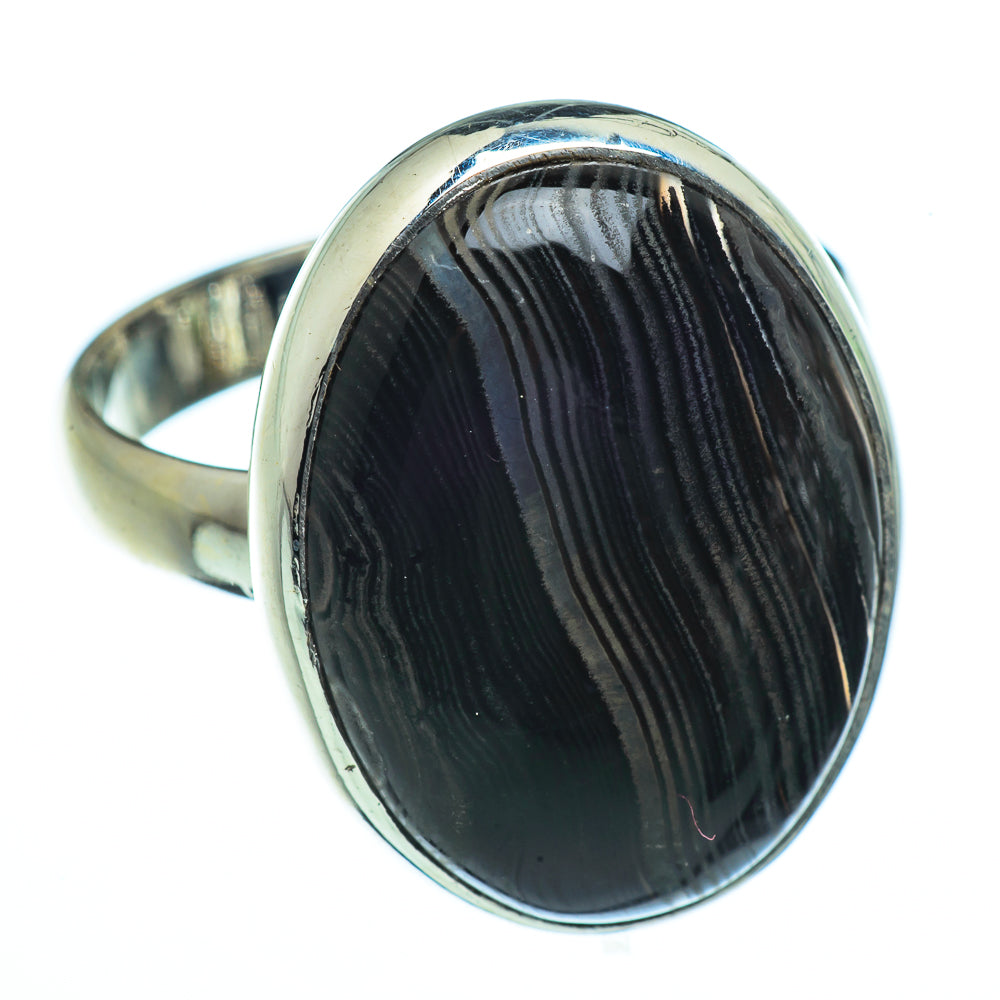 Psilomelane Rings handcrafted by Anasilvercos - RING40573