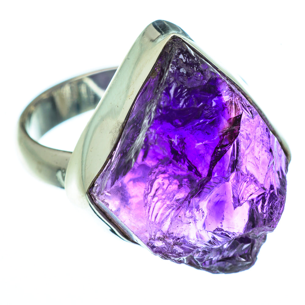 Amethyst Rings handcrafted by Anasilvercos - RING40594