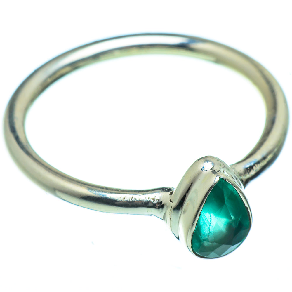 Zambian Emerald Rings handcrafted by Anasilvercos - RING40635