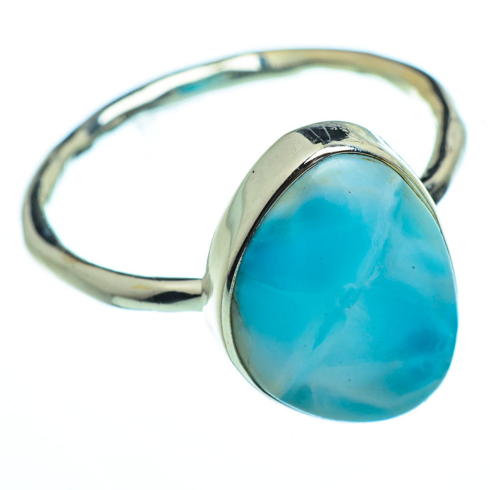 Larimar Rings handcrafted by Anasilvercos - RING40661