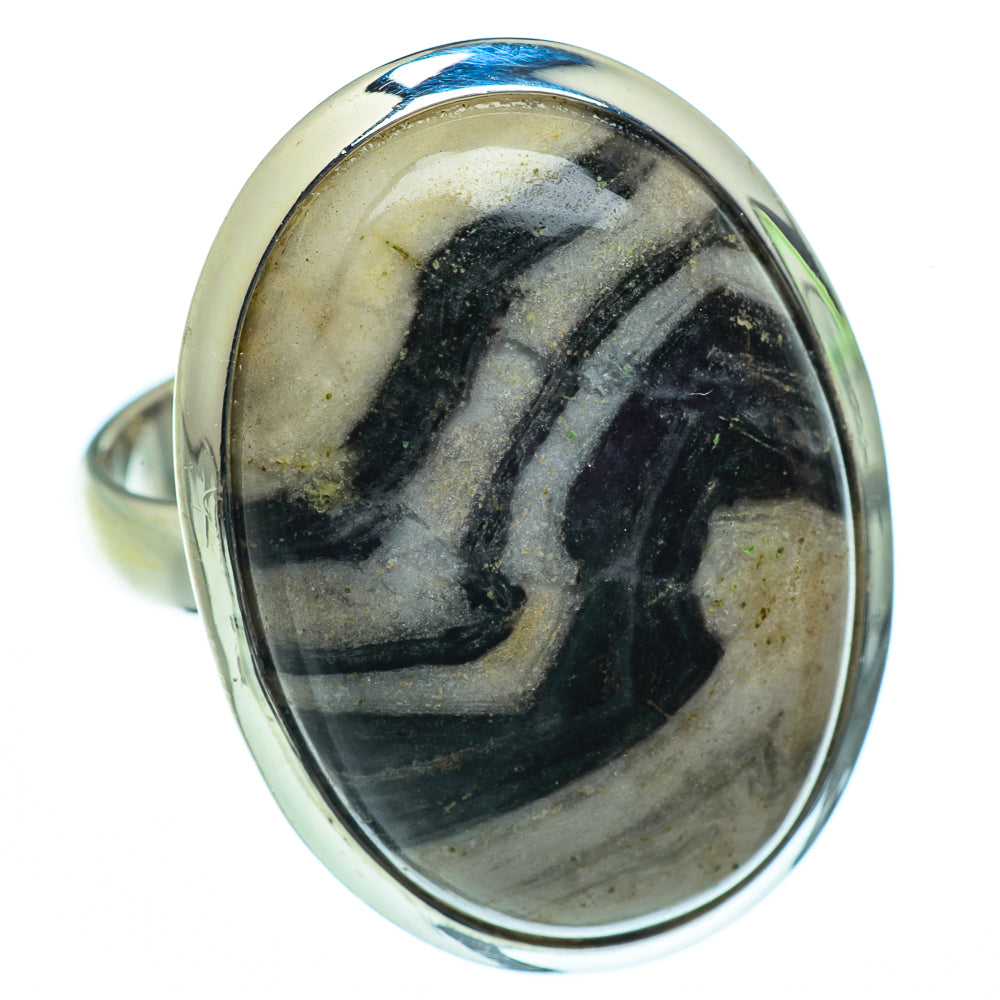 Pinolith Jasper Rings handcrafted by Anasilvercos - RING40772