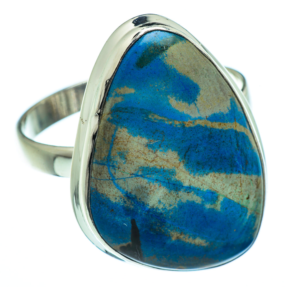 Azurite Rings handcrafted by Anasilvercos - RING40780