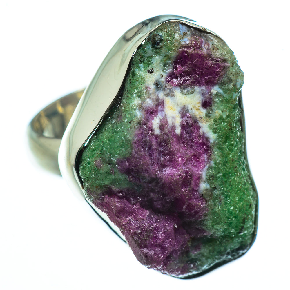 Ruby Zoisite Rings handcrafted by Anasilvercos - RING40882