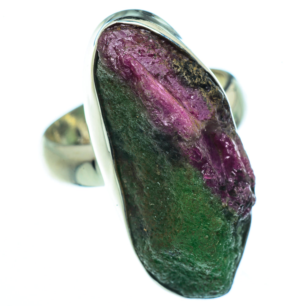 Ruby Zoisite Rings handcrafted by Anasilvercos - RING41004