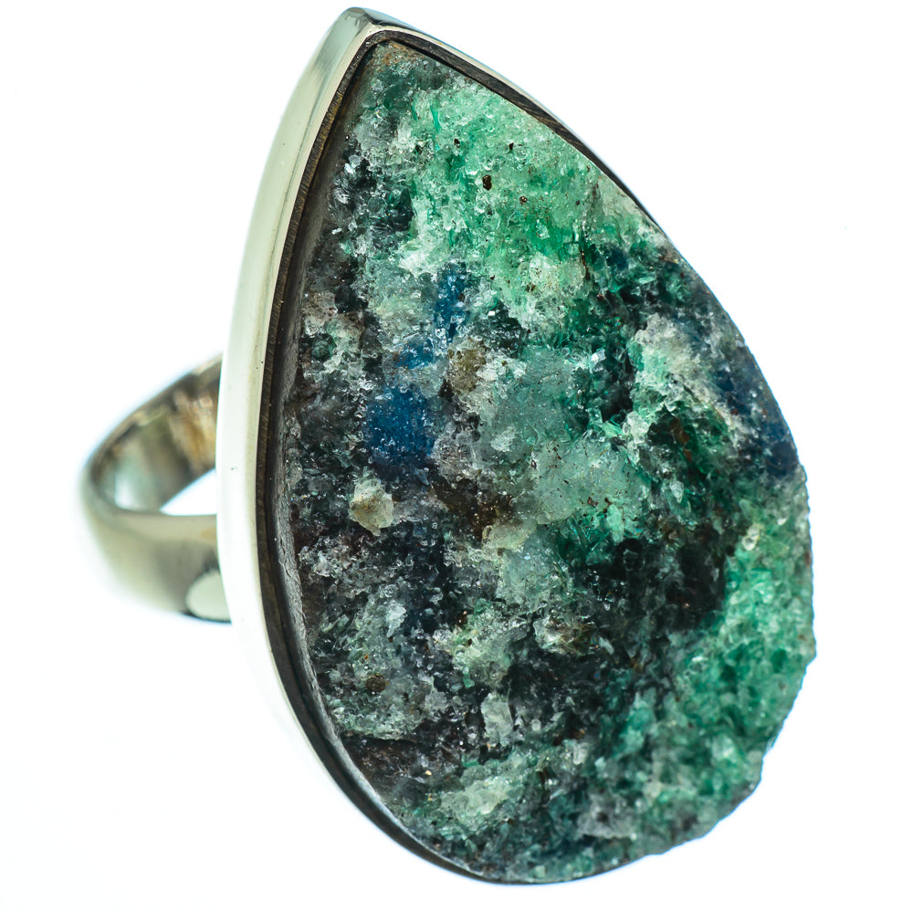Green Fuchsite Rings handcrafted by Anasilvercos - RING41080