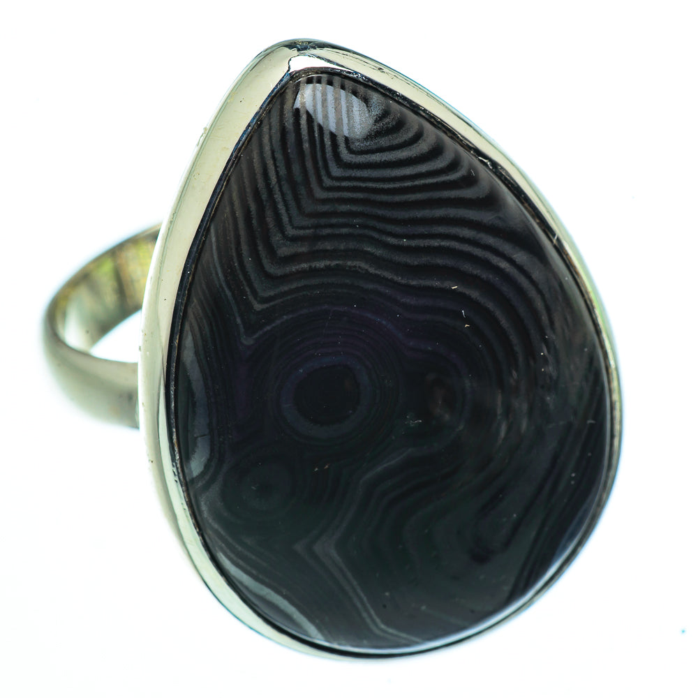 Psilomelane Rings handcrafted by Anasilvercos - RING41103