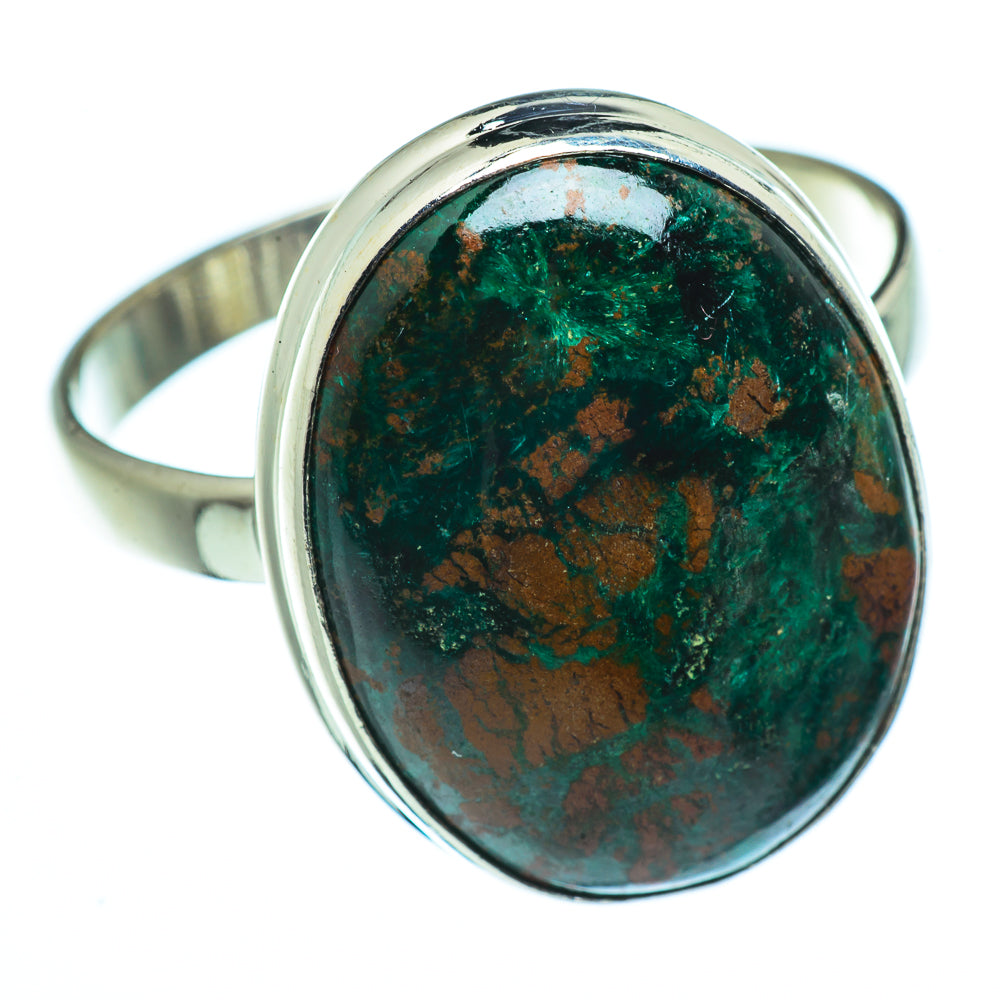 Chrysocolla Rings handcrafted by Anasilvercos - RING41128